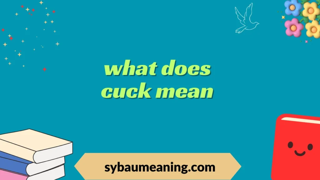 what does cuck mean