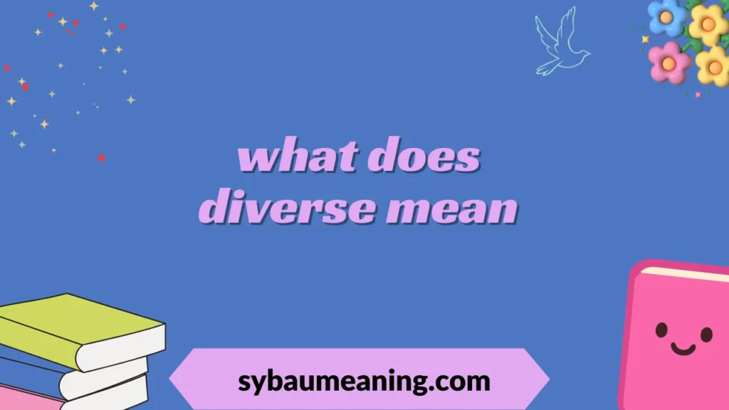 what does diverse mean