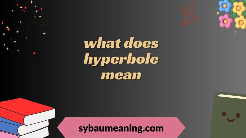 what does hyperbole mean