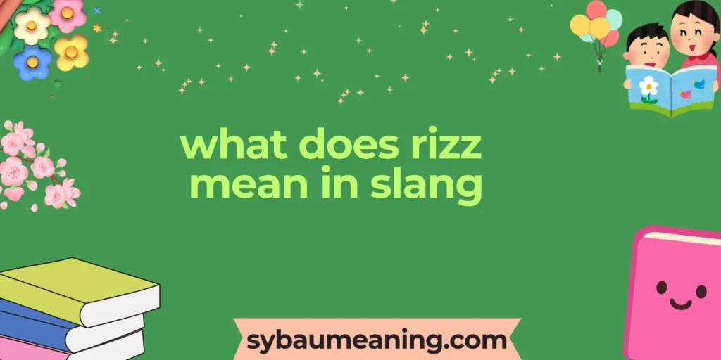what does rizz mean in slang