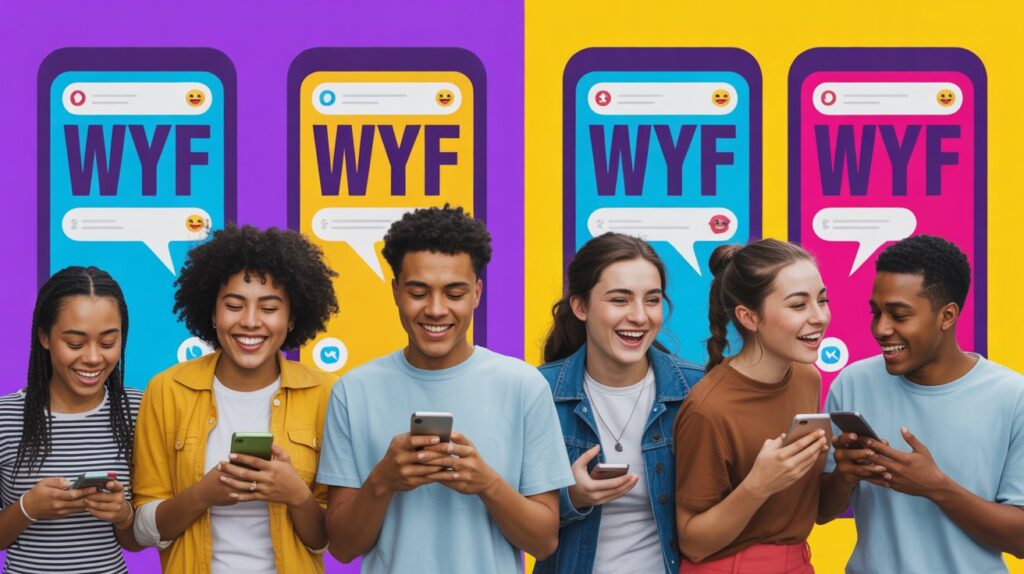 What does WYF stand for in texting