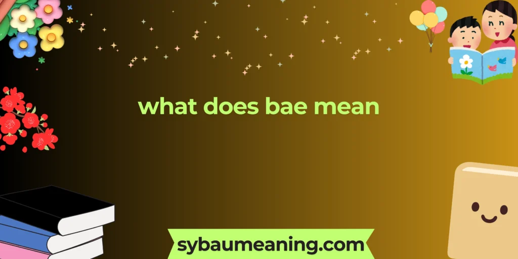what does bae mean