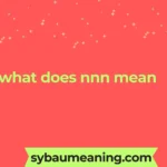 what does nnn mean