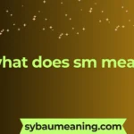 what does sm mean