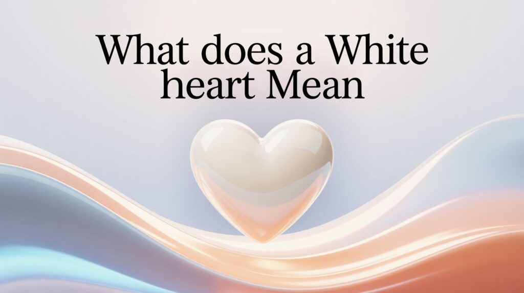white heart emoji meaning