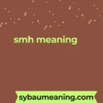 smh meaning