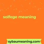solfege meaning