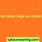 what does deja vu mean
