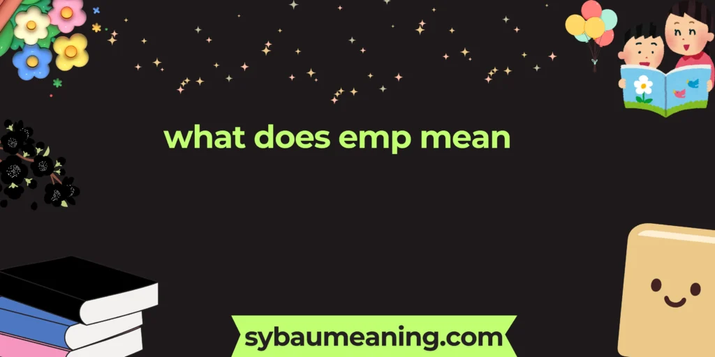 what does emp mean