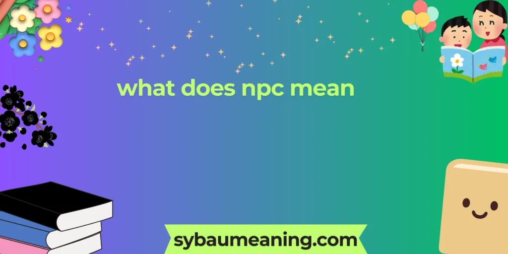 what does npc mean