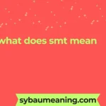 what does smt mean