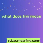 what does tmi mean