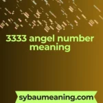 3333 angel number meaning