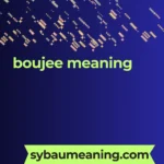 boujee meaning