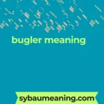 bugler meaning