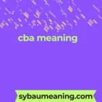 cba meaning