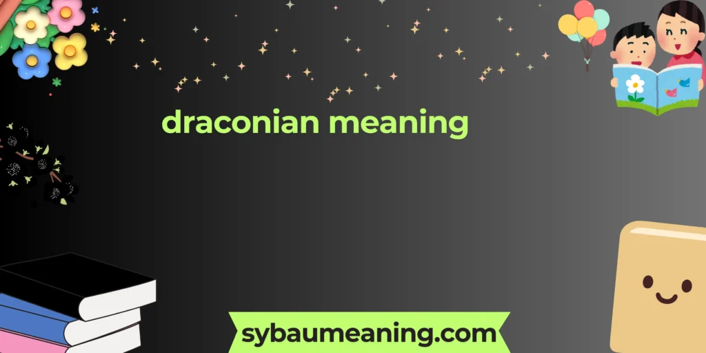 draconian meaning