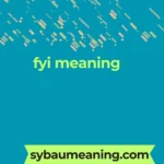 fyi meaning