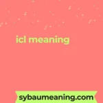 icl meaning