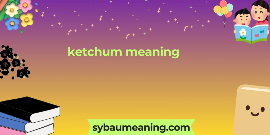 ketchum meaning