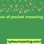 out of pocket meaning