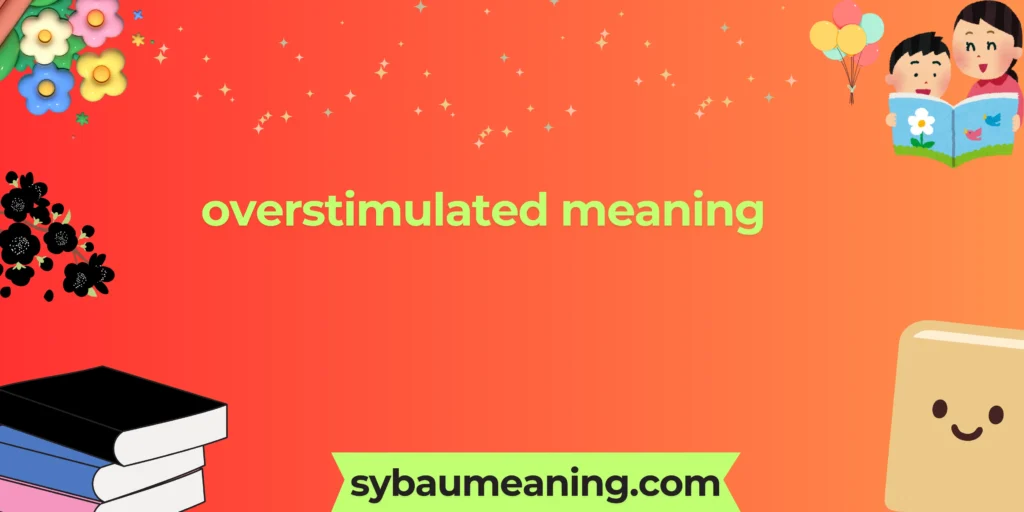 overstimulated meaning