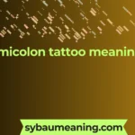 semicolon tattoo meaning