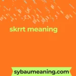 skrrt meaning