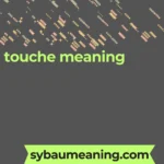 touche meaning