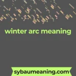 winter arc meaning