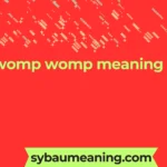 womp womp meaning