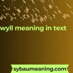 wyll meaning in text