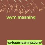 wym meaning