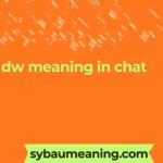 dw meaning in chat