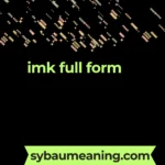 imk full form
