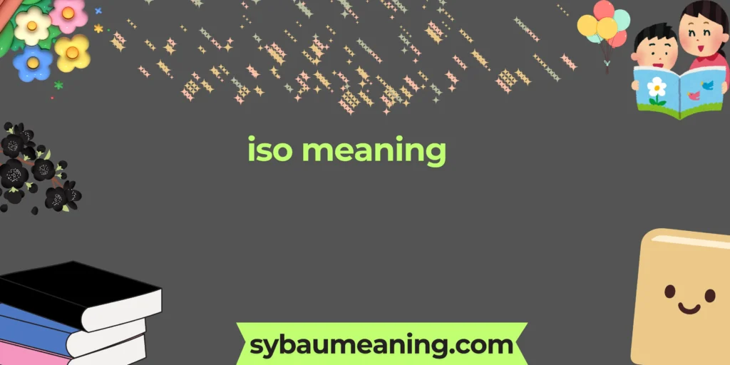 iso meaning