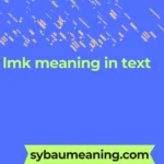 lmk meaning in text