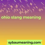 ohio slang meaning