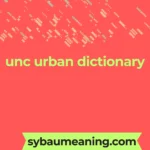 unc urban dictionary