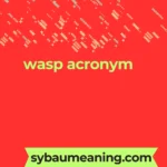 wasp acronym