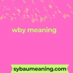 wby meaning