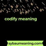 codify meaning