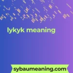 lykyk meaning