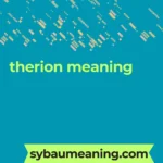 therion meaning
