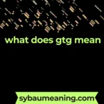 what does gtg mean