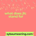 what does jfc stand for