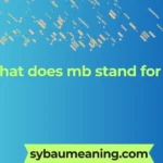 what does mb stand for