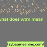 what does wtm mean