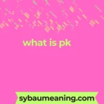 what is pk