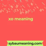 xo meaning